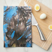 Motivation ~ Gemälde von Sharon Dawn Geschirrtuch (Viertel Falte)