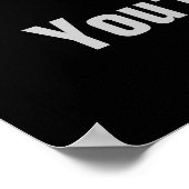 Motivation glauben Sie können Basketball Poster zi (Ecke)