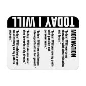 Motivation Goals Erinnerung anpassen Magnet (Horizontal)