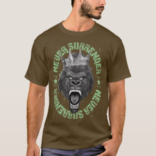 Motivation Gorilla Erfolg Gym nie übergeben - Fi T-Shirt