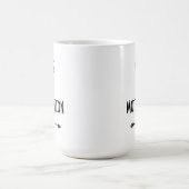 Motivation in einem Cup mit Arrow Coffee Tasse (Mittel)