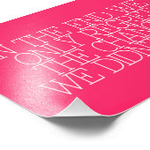 Motivation, Inspiration, Worte der Weisheit zitier Fotodruck (Ecke)