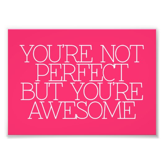 Motivation, Inspiration, Worte der Weisheit zitier Fotodruck (Vorne)