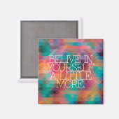 Motivation, Inspiration, Worte der Weisheit zitier Magnet (Vorderseite/Rückseite)