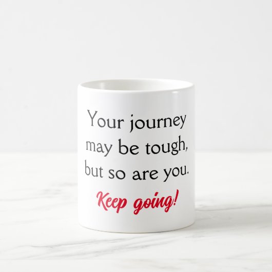 Motivation Inspiration Zitat Kaffeetasse (Mittel)