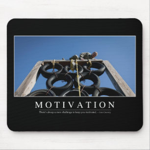 Motivation: Inspirierend Zitat Mousepad