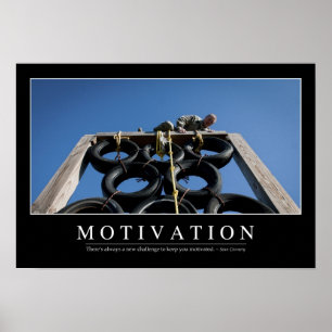 Motivation: Inspirierend Zitat Poster