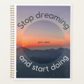 Motivation Journal | “Start Today”  Planer (Vorderseite)
