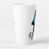 Motivation laufen Findest Sie Funny Bear Graphic Milchtasse (Vorderseite)