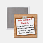 Motivation Magnet (Vorderseite/Rückseite)
