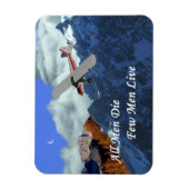 Motivation Magnet, Pilot und Luftfahrt Magnet (Vertikal)