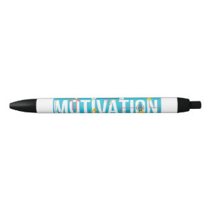 Motivation – Moderne minimalistische Typografieges Kugelschreiber