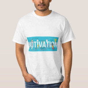 Motivation – Moderne minimalistische Typografieges T-Shirt