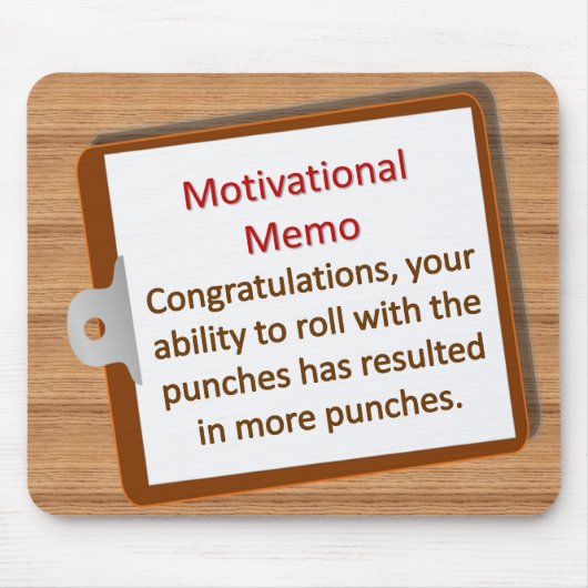 Motivation Mousepad (Vorne)