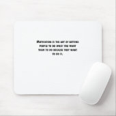 Motivation Mousepad (Mit Mouse)