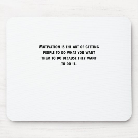 Motivation Mousepad (Vorne)