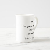 Motivation mug porzellantasse (Vorderseite Rechts)