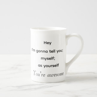 Motivation mug porzellantasse