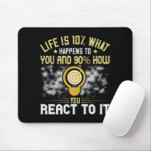 Motivation - Nicht, ob Sie geknackt werden Mousepad (Mit Mouse)