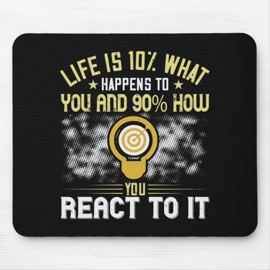 Motivation - Nicht, ob Sie geknackt werden Mousepad (Vorne)