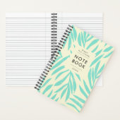 Motivation Pastell Botanisch Modern Notizblock (Innen)