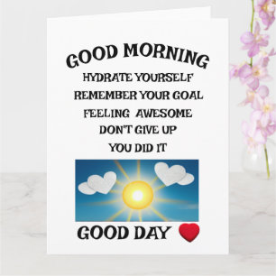 Motivation positiv karte