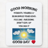 Motivation positiv mousepad (Vorne)