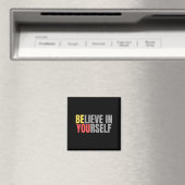 Motivation Positives Zitat glauben an Ihre Magnet (In Situ (Geschirrspüler))