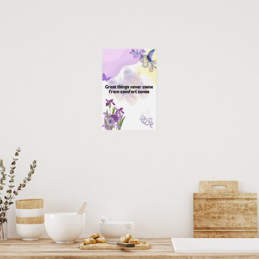 Motivation Poster (Küche)