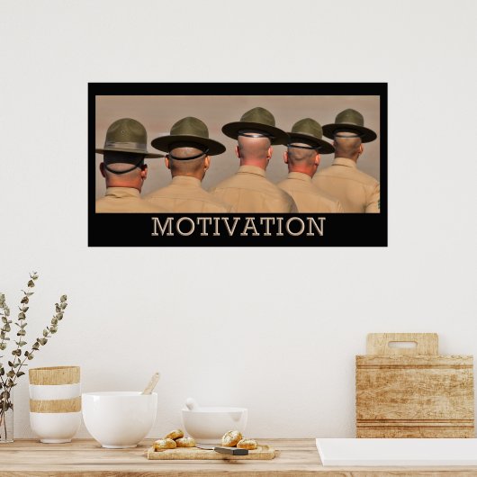 Motivation Poster (Küche)