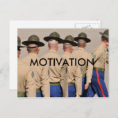 Motivation Postkarte (Vorne/Hinten)