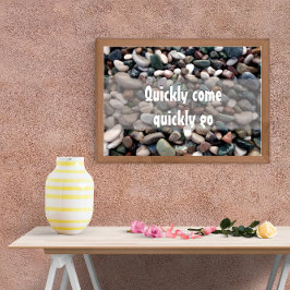 Motivation schnell gehen Poster