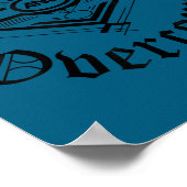 Motivation Shirt Men Women Adapt And Overcome  Poster (Ecke)