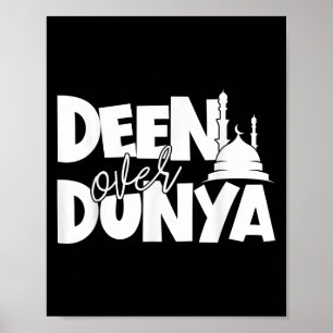 Motivation Sprichwort Islamischer Zitat über D Poster