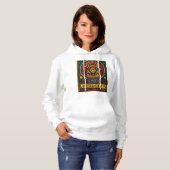 Motivation symbolischer Löwe Hoodie (Vorne ganz)