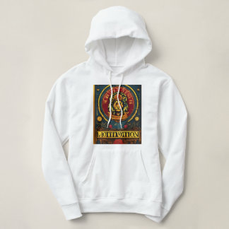 Motivation symbolischer Löwe Hoodie