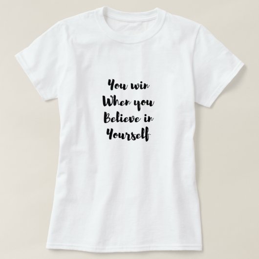 Motivation T-Shirt (Design vorne)