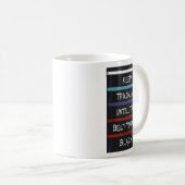 Motivation T - Shirt Kaffeetasse (VorderseiteRechts)