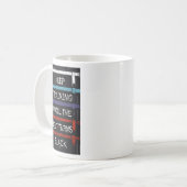 Motivation T - Shirt Kaffeetasse (Vorderseite Links)