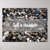 Motivation Tall ist das billigste Poster (Vorne)