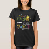 Motivation Test Day Testing Teachers Testing Day T-Shirt (Vorderseite)