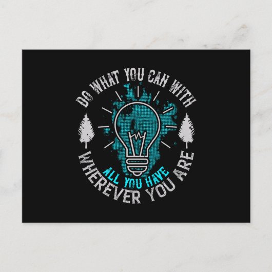 Motivation - Tu, was Du kannst Postkarte (Vorderseite)