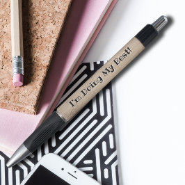 Motivation und Selbstbewusstsein - ich mache mein Kugelschreiber