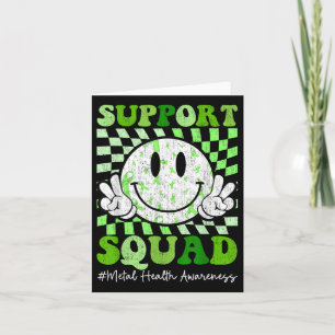 Motivation Unterstützung Squad Mental Health Aware Karte