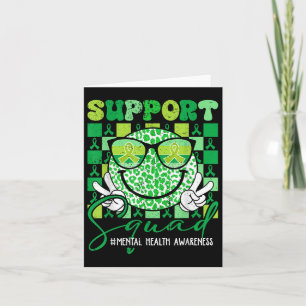 Motivation Unterstützung Squad Mental Health Aware Karte