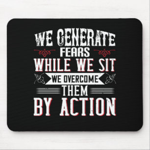 Motivation - Wir erzeugen Ängste durch Sitzen Mousepad