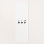 Motivation Yoga Mat durch Oomsuum Relaxation® Yogamatte (Rückseite)