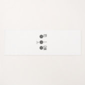 Motivation Yoga Mat durch Oomsuum Relaxation® Yogamatte (Vorderseite (Horizontal))