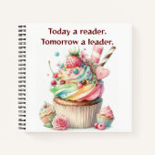 Motivation Zitat Eiscreme Spiral Notebook Notizblock (Vorderseite)