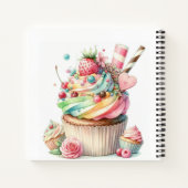 Motivation Zitat Eiscreme Spiral Notebook Notizblock (Rückseite)